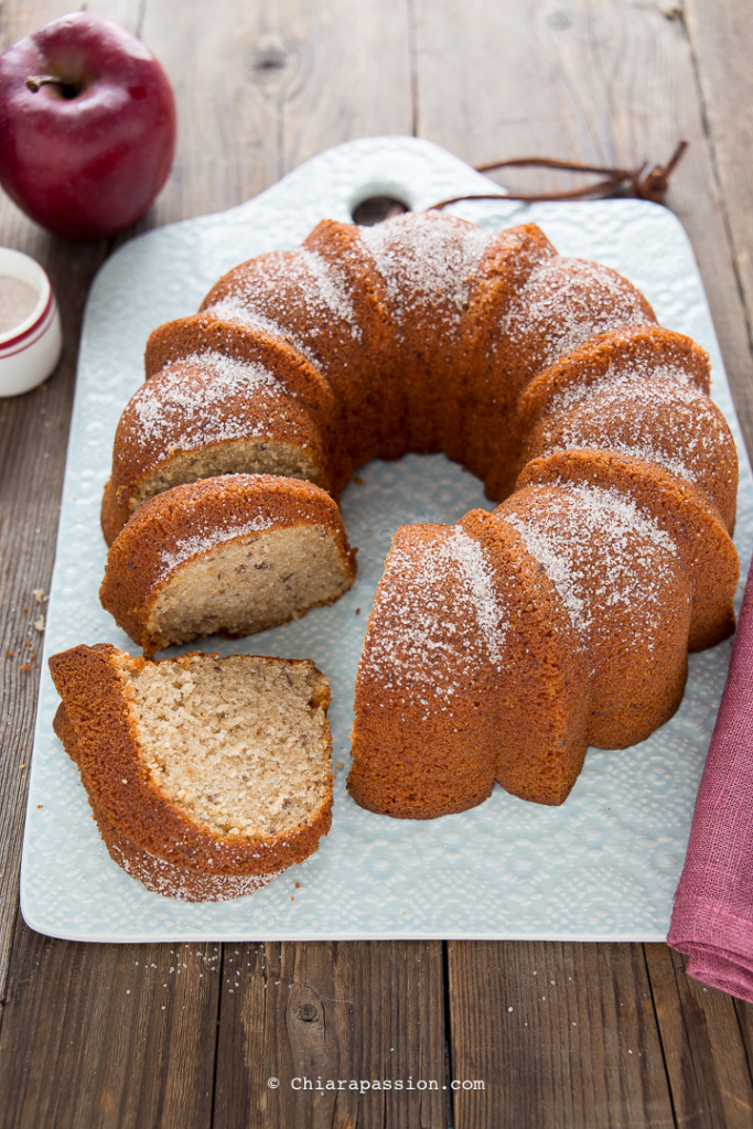 Torta con mele frullate